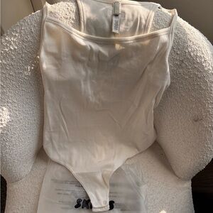 Skims CAMI BODYSUIT cotton rib